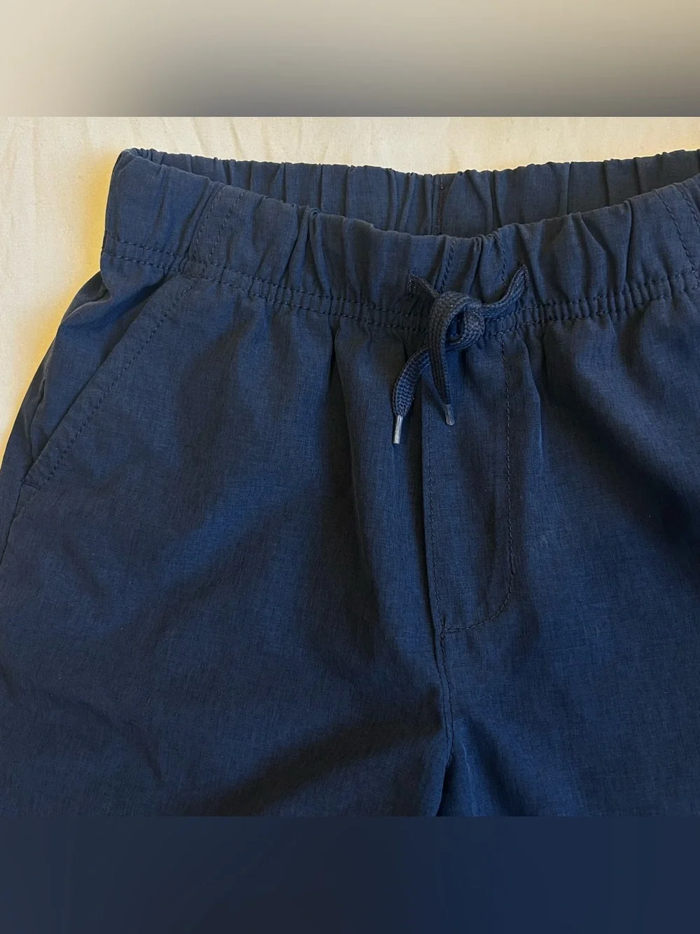 OshKosh B'gosh Boys Navy & Gray Elastic Waist Shorts Set